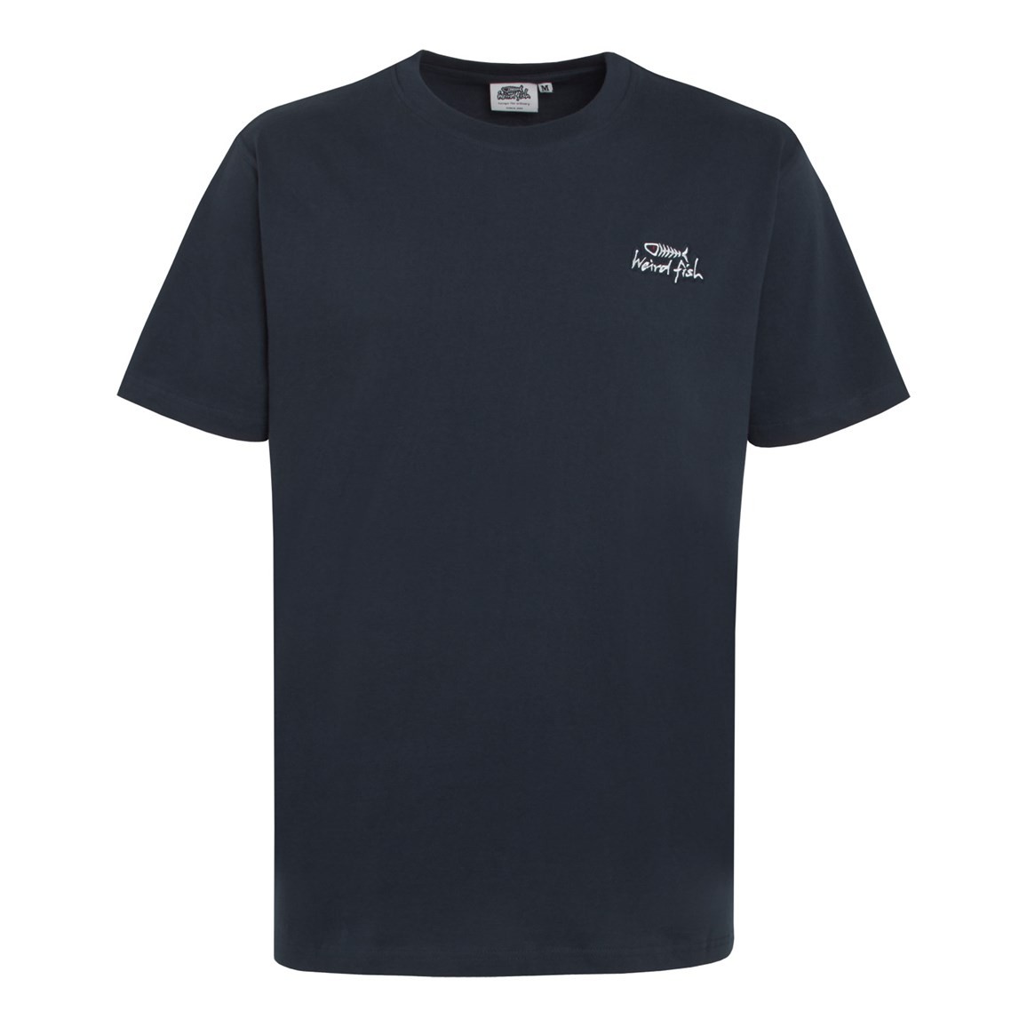 Bones Classic Embroidered T-shirt Dark Navy | Tekify